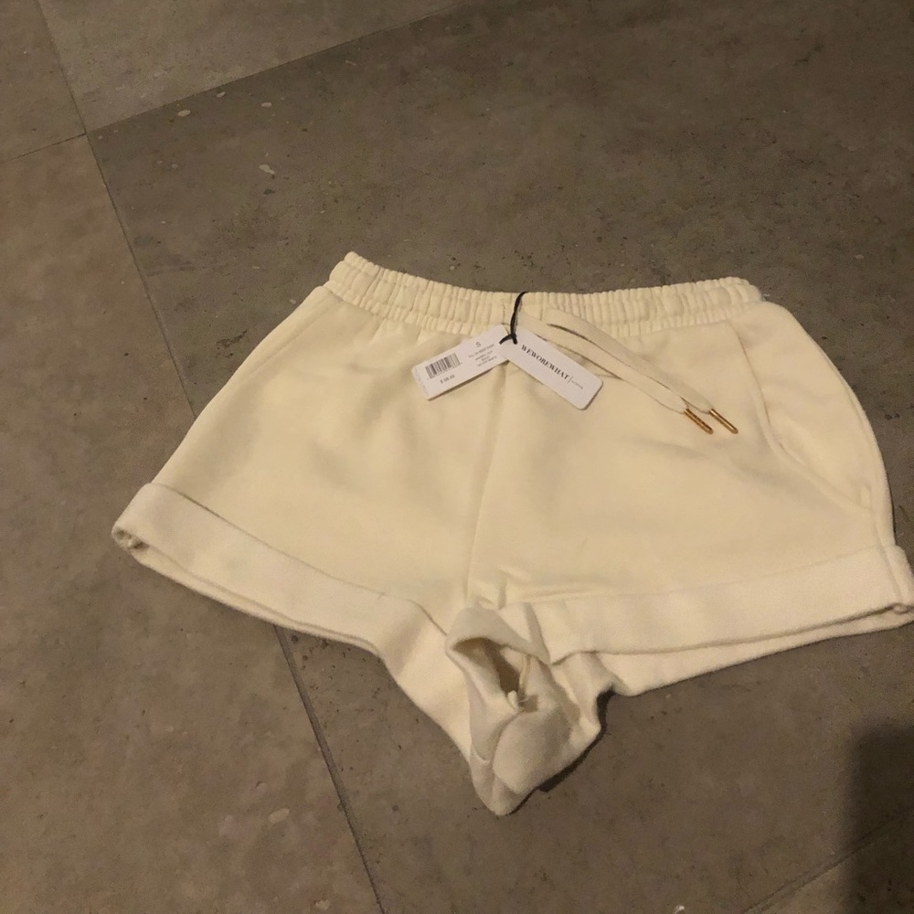 Who wore what small cream PJ shorts